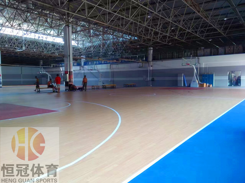 廣西PVC籃球場|PVC籃球場施工|PVC籃球場建設-恒冠體育,專注籃球場建設